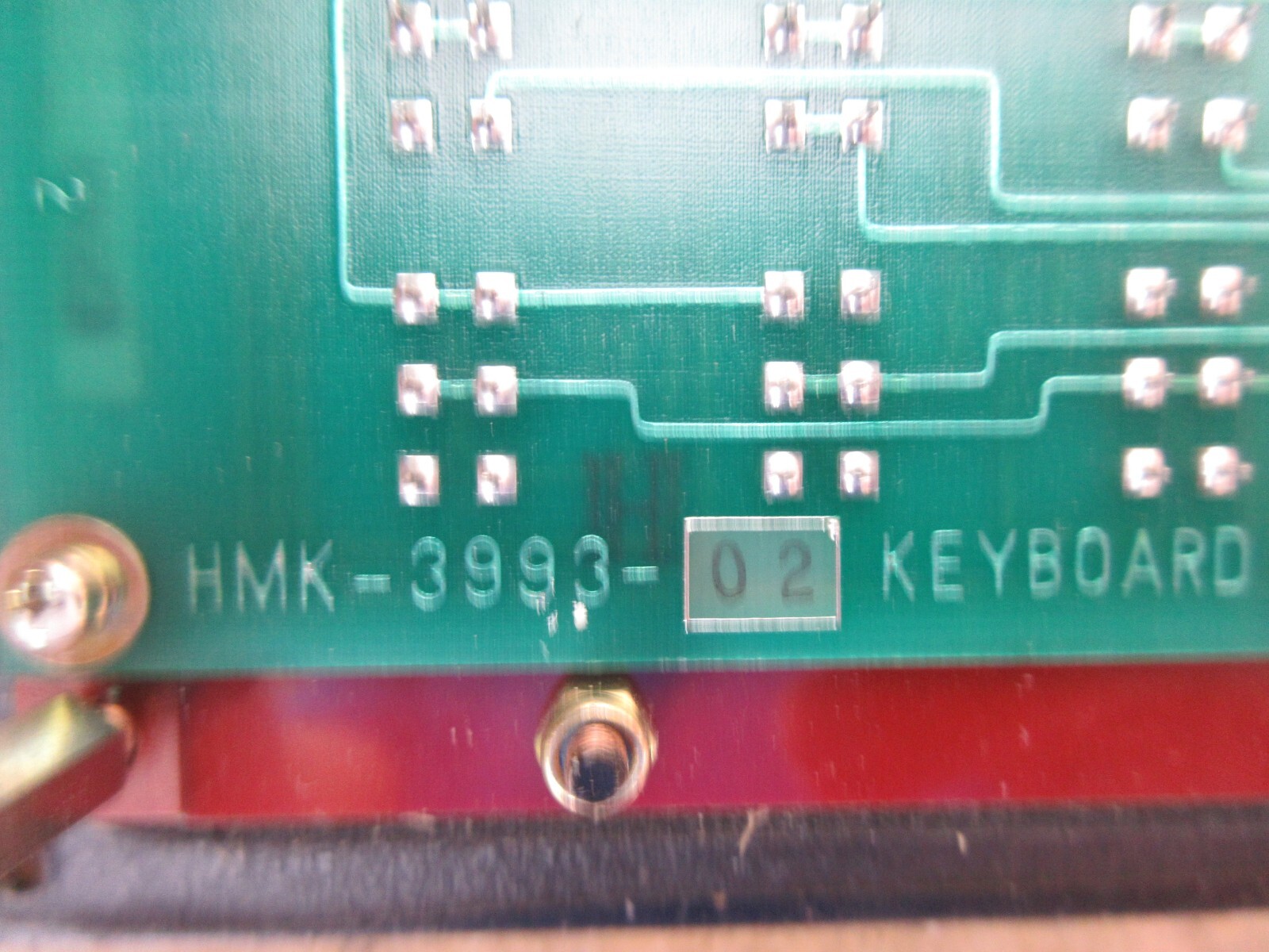 MATSUURA YASKAWA OPERATOR PANEL DISPLAY CONTROLLER JZNC OP01 0P01 HMK-3993-02