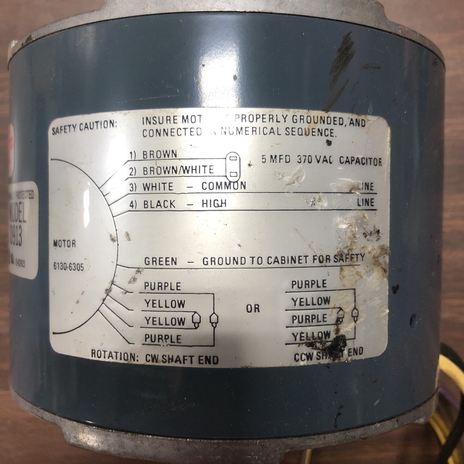 FASCO D913 NSMP New No Box