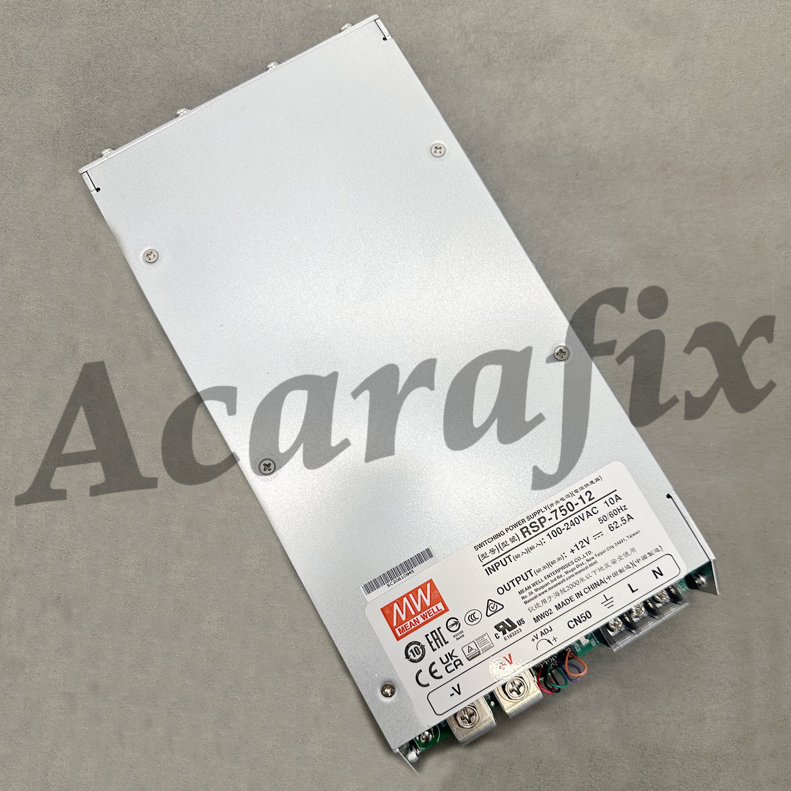 Brand New 12V 62.5A 750W Switching Power Supply RSP-750-12 for MEAN WELL