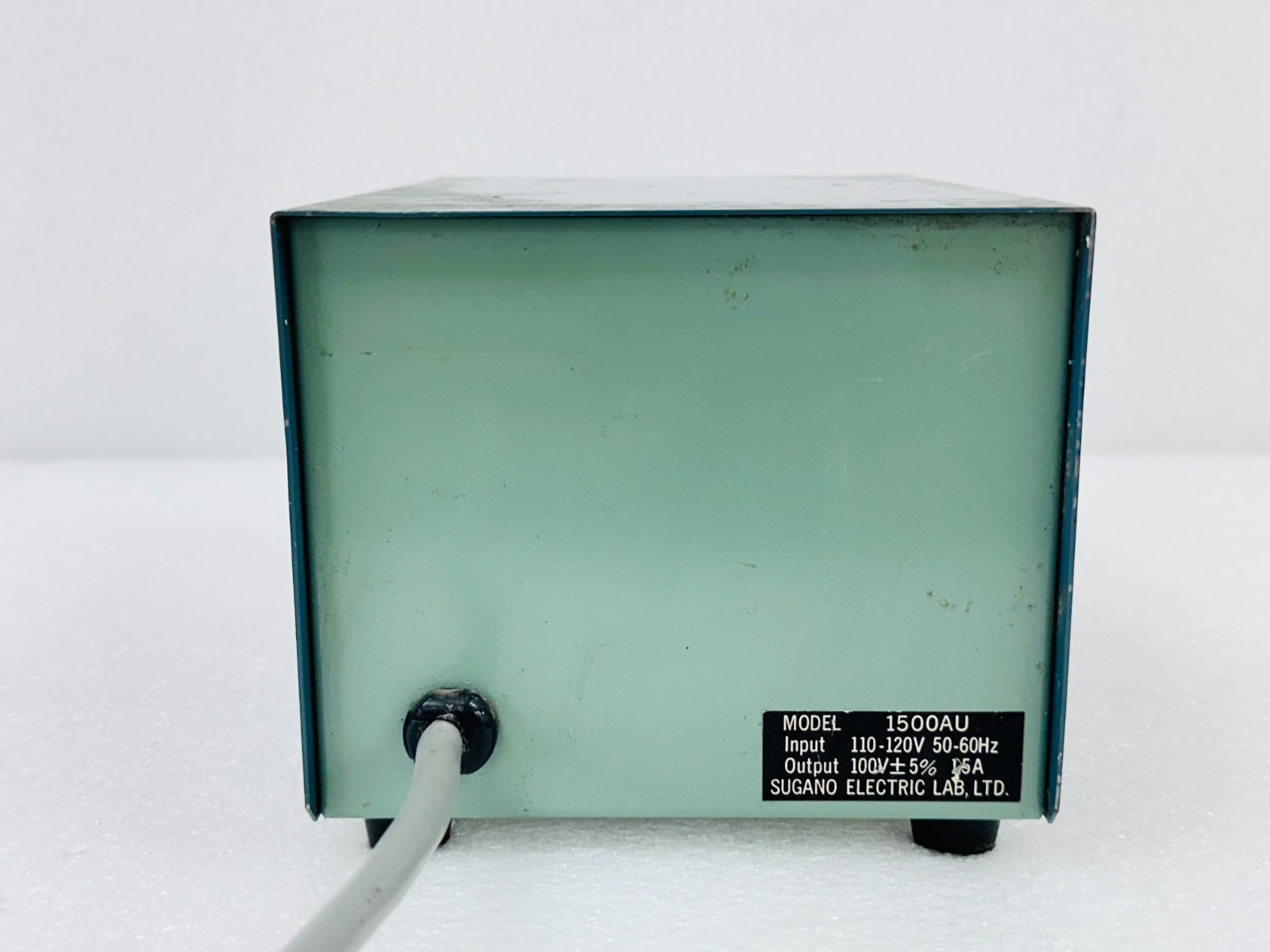 SUGANO ELECTRIC LAB 1500AU Transformer 110V – 120V TO 100V 15A FREE SHIPPING 🚚