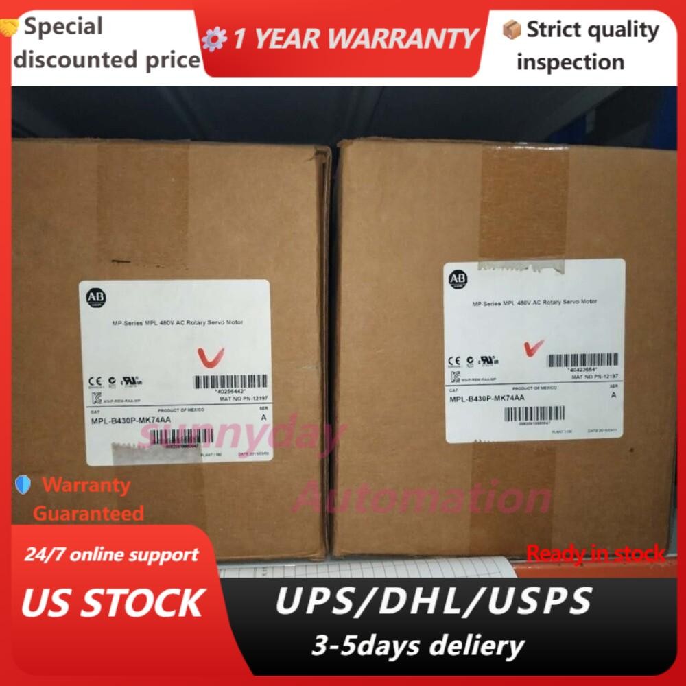1PCS New Sealed Allen Bradley MPL-B430P-MK74AA Kinetix Servo Motor