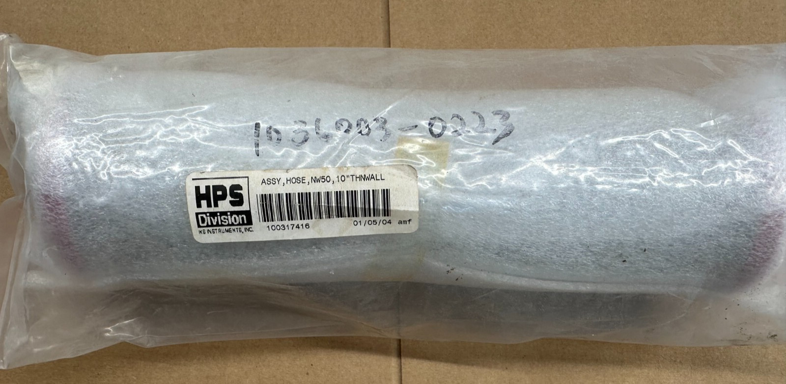 New MKS HPS 10″ Flexible Stainless Steel Hose NW50 100317416