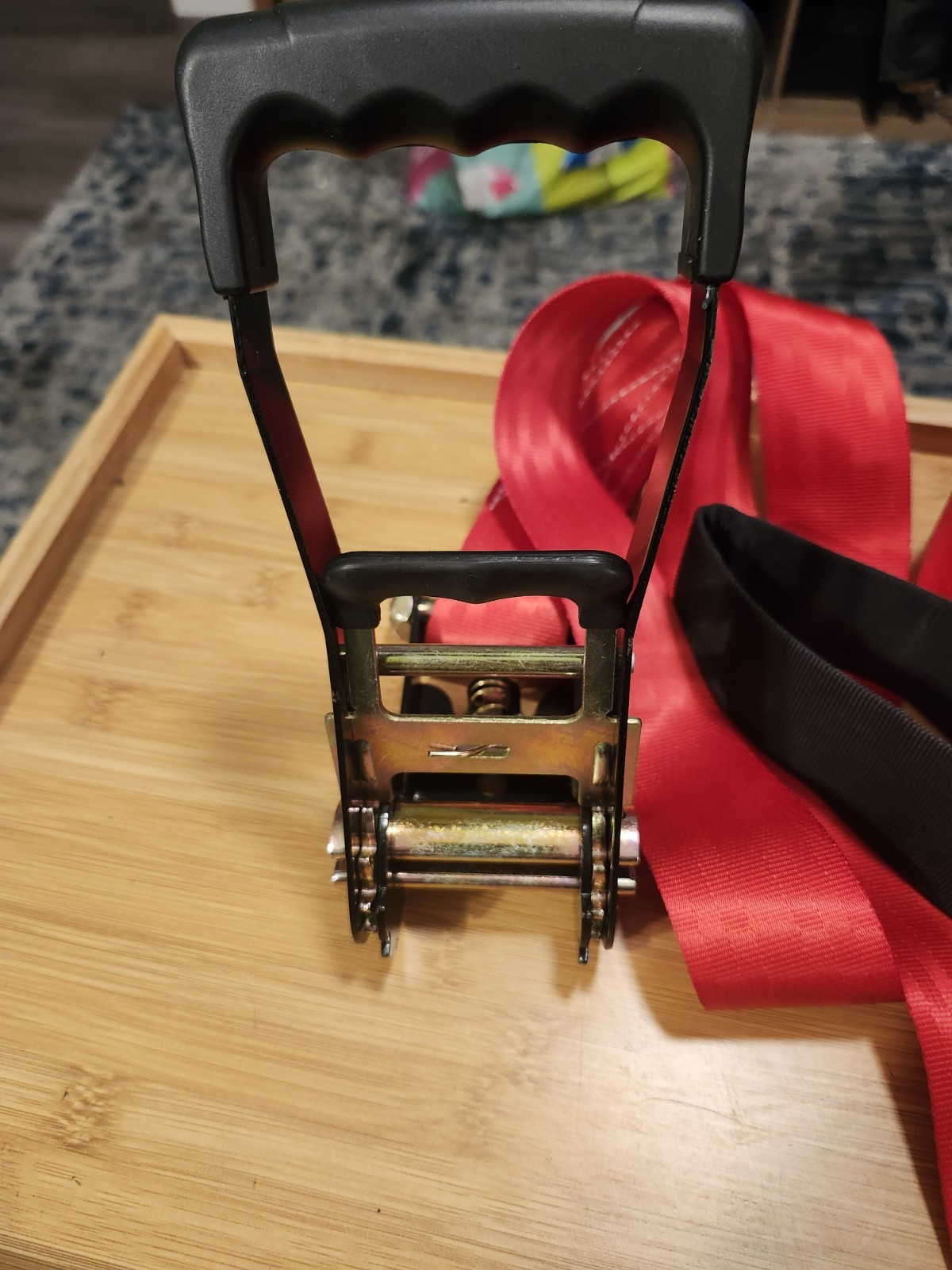2″ TIE-DOWN RATCHET STRAP – NO HOOKS/heavy Duty Racket With 8ft Strap No Hook