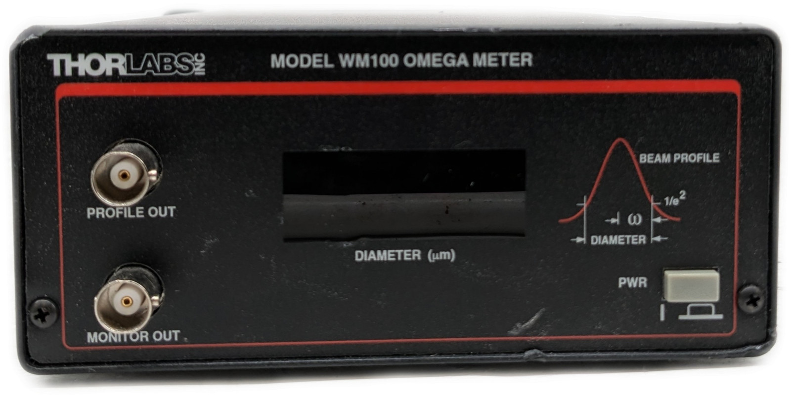 ThorLabs WM100 Omega Meter Laser Beam Profiler