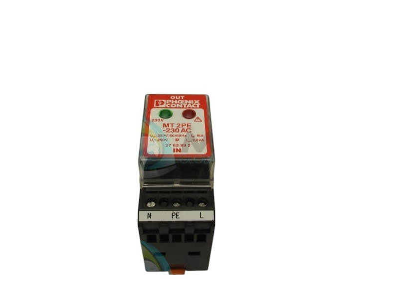 PHOENIX CONTACT MT2PE-230AC SURGE PROTECTOR NSNP