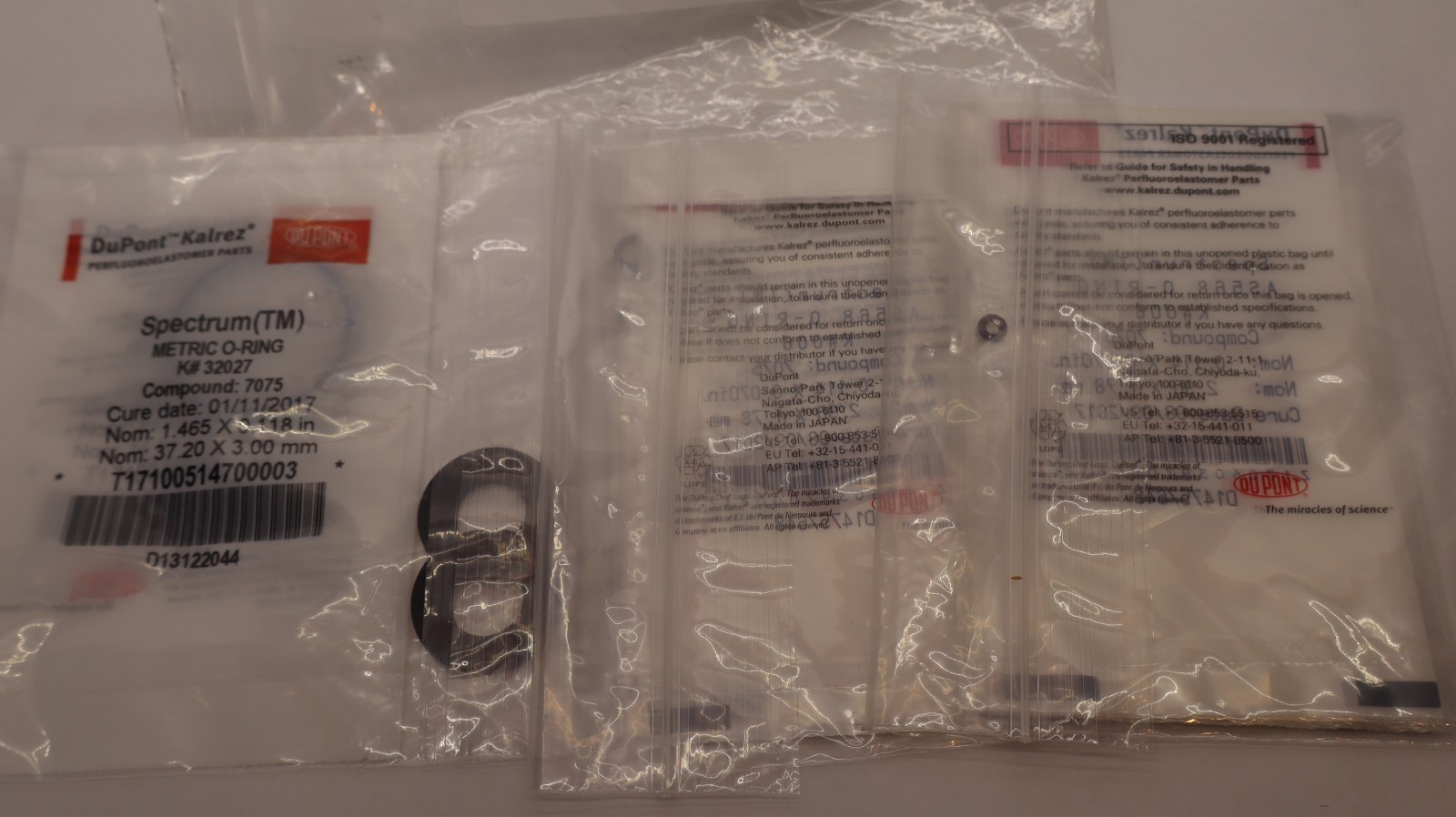 DuPont Kalrez 1300109 O-Ring Kit for SP2006 Series Probe (New – kit)