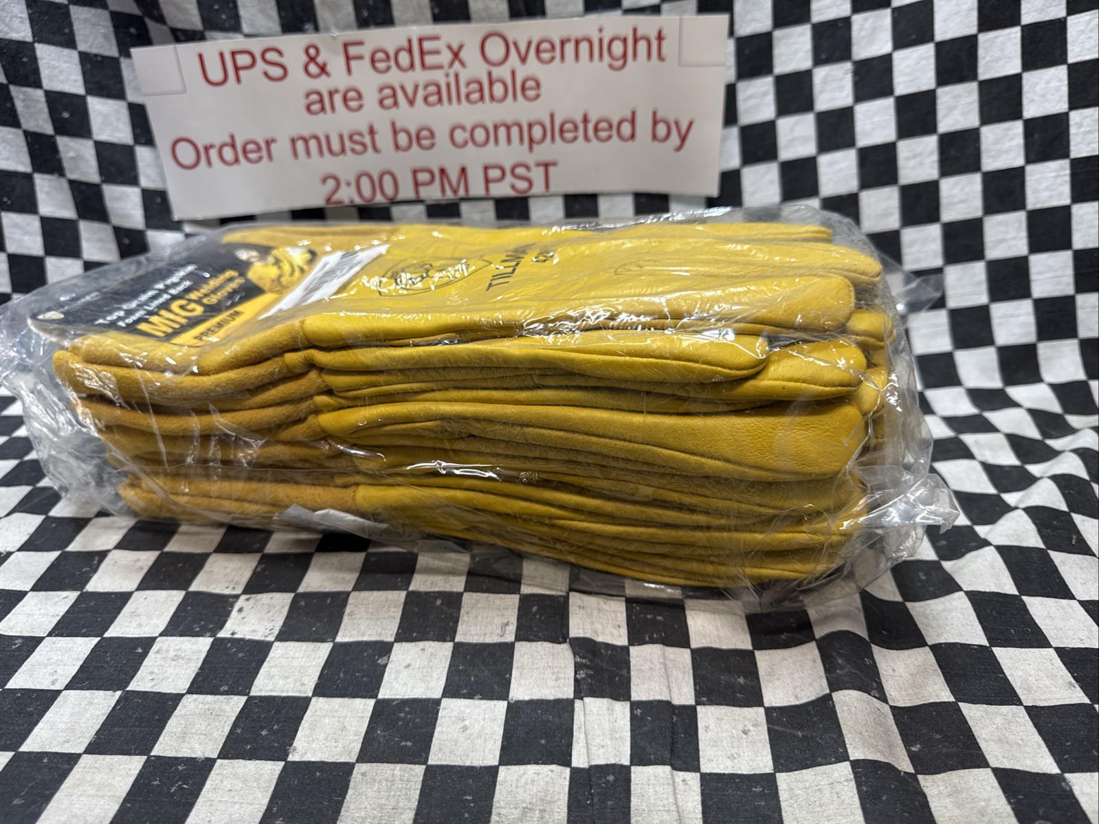 TILLMAN 42M MIG WELDING GLOVE, LOT OF 6, SHIPSAMEDAY