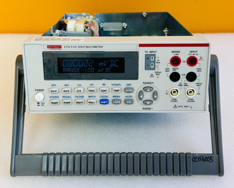 Keithley 2110-120 5.5 Digit, 120 VAC, Digital Multimeter **Parts or Repair**