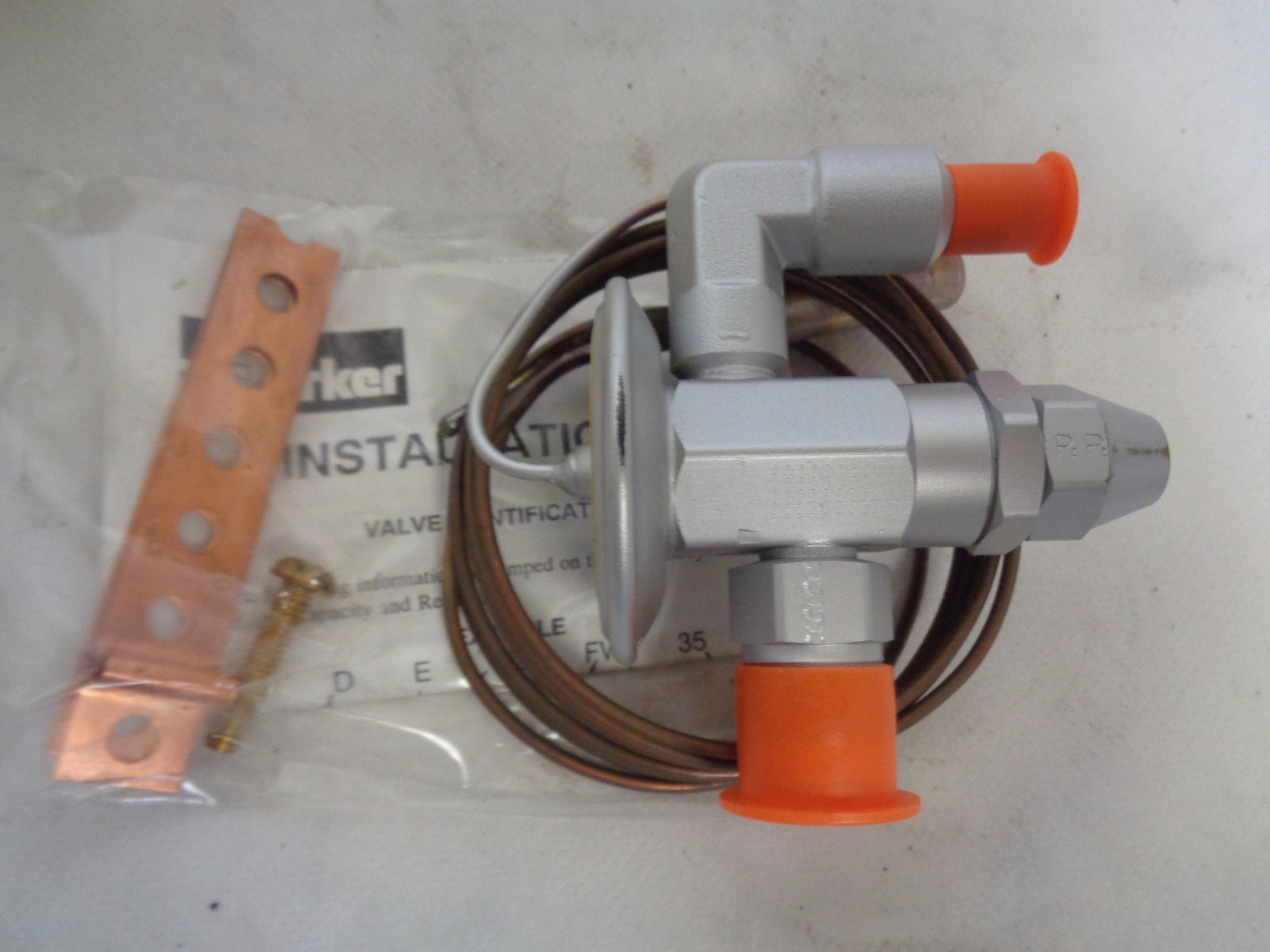 NEW PARKER 5A433 TYPE C 1 TON THERMOSTATIC EXPANSION VALVE