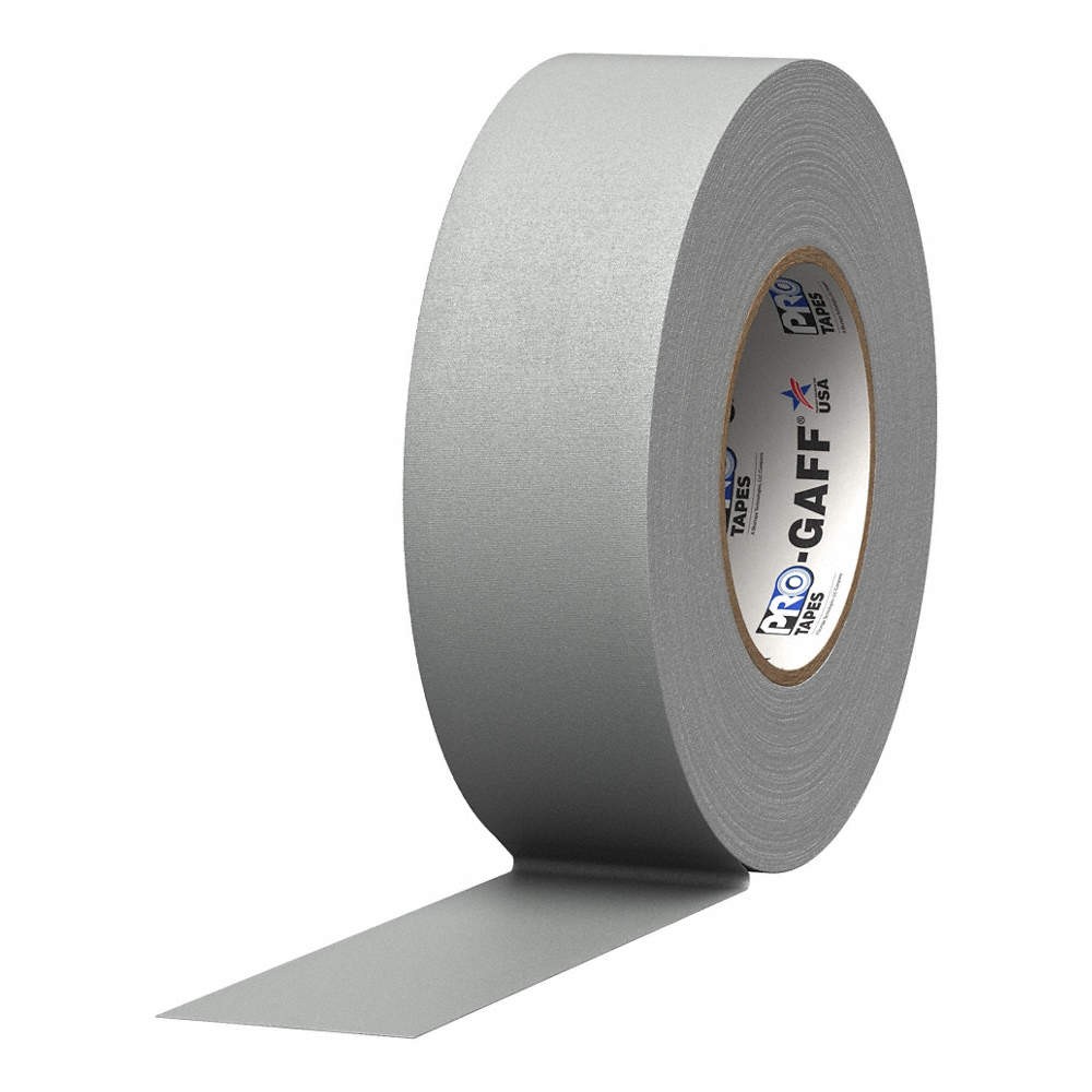 PRO GAFF Gaffer’sTape,Gray,54-5/8ydL,1-7/8inW 880WK4
