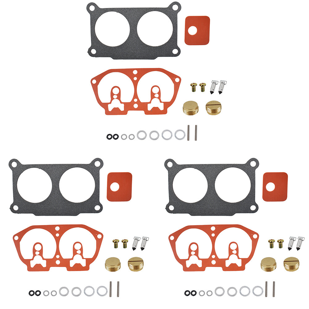 Carburetor Rebuild Kit For Outboard V-6 For Yamaha 150 175 200 225 HP 86-95 ×3