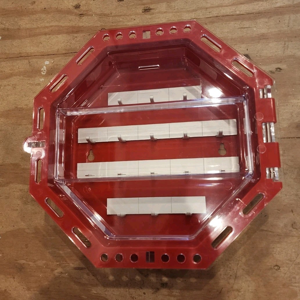 CONDOR 48KV16 Group Lockout Box,42 Padlocks,Red,13in.H 48KV16 NEW, OPEN BOX