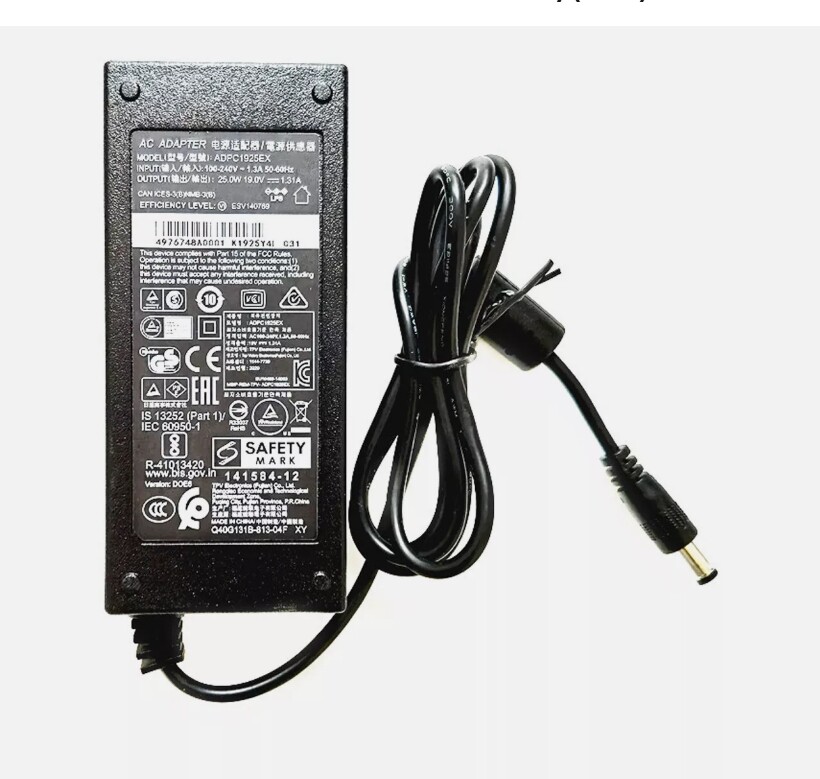 New For AOC 19V 1.31A AC/DC Adapter&Cord for AOC 24B2XHM ADPC1925EX Monitor
