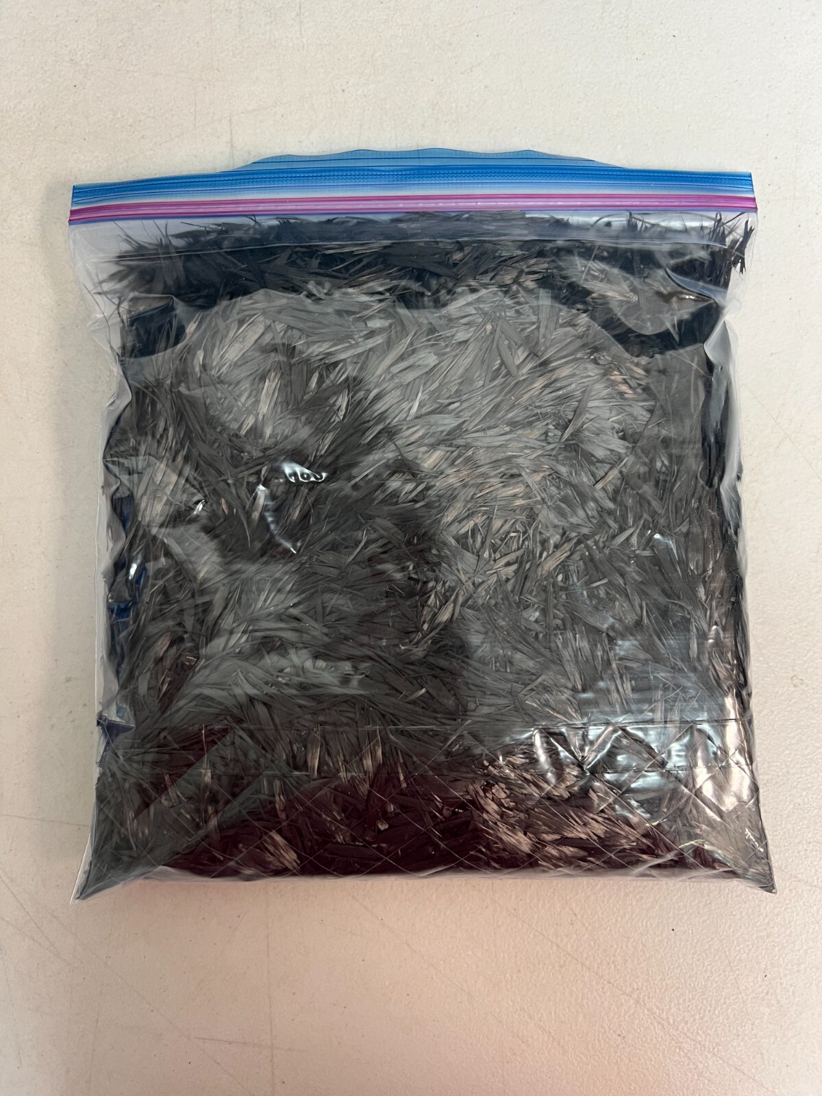 2 Pounds Shredded Chopped Raw Carbon Fiber Forged Yarn Filament 1″ – 2″ Threads