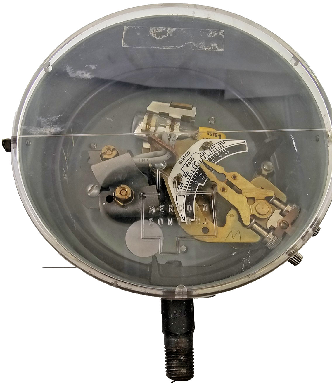 Mercoid DA-21-3-10S Bourdon Tube Pressure Switch 25-600PSIG 125/250V 5A SPST