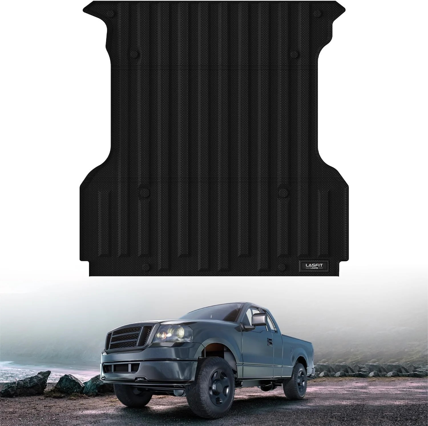 LASFIT 5.5FT Bed Mat Fit for Ford F-150 2004-2014 | Lincoln Mark LT 2006-2008 67