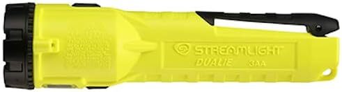 Streamlight 68780 Dualie 3AA Magnetic Intrinsically Safe Flashlight Yellow