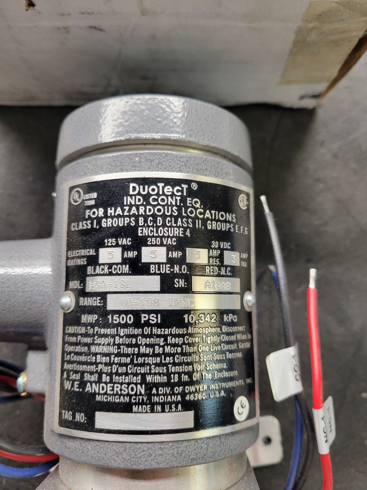 W.E. Anderson DouTect #H3A-1SL