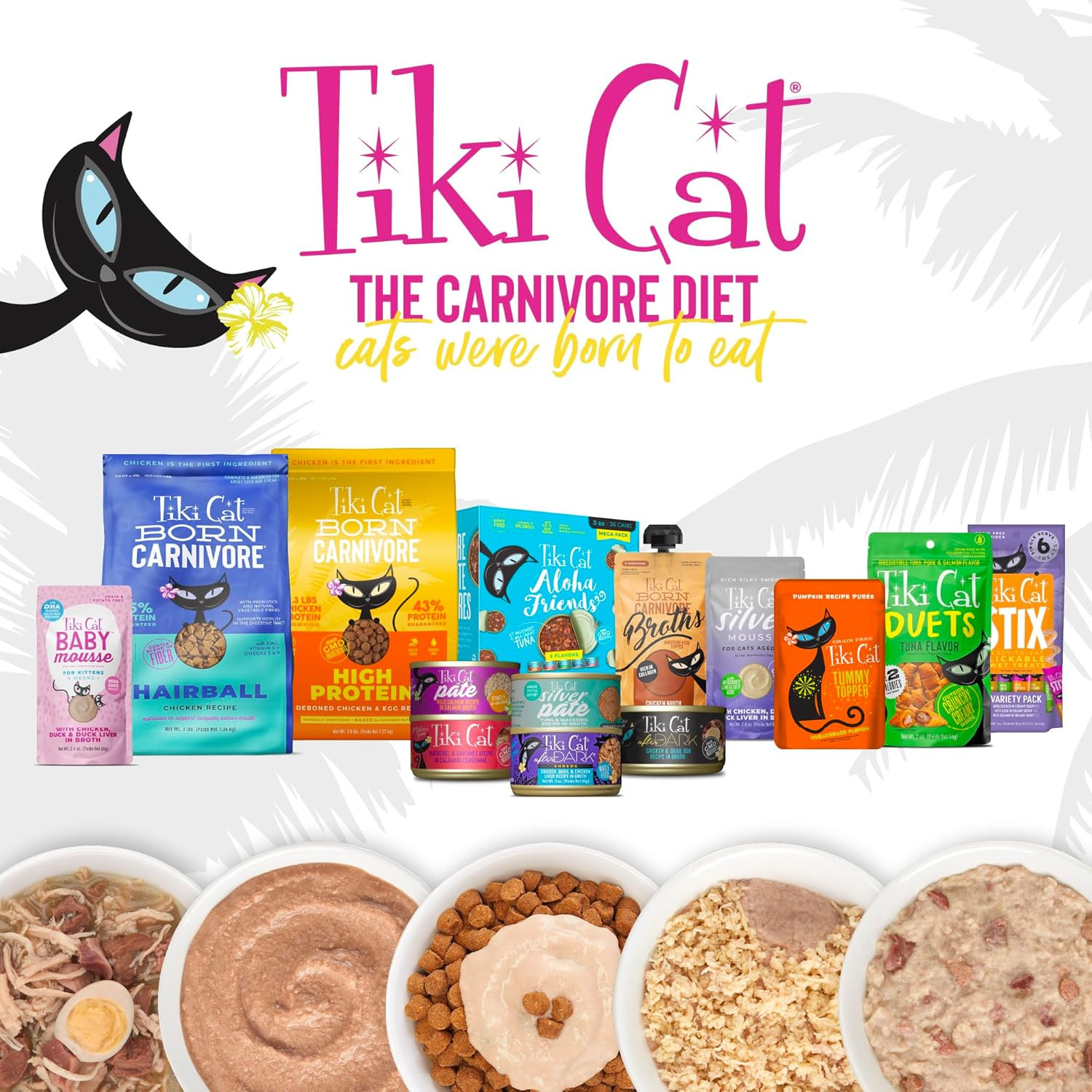 Tiki Cat Aloha Friends Mega Pack, Tuna Favorites, 3 Oz. Can (36 Count)