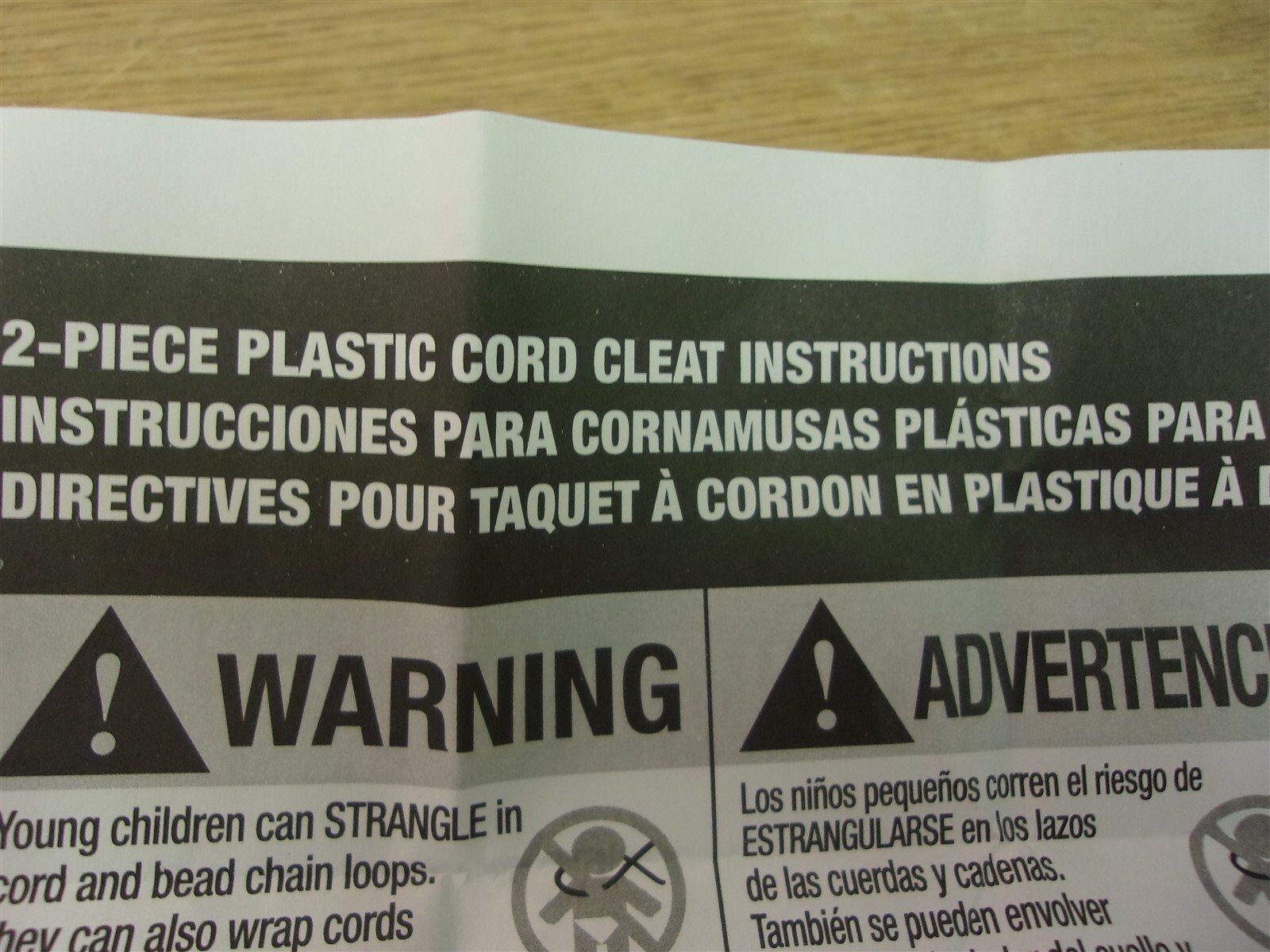 NEW 2-Piece Plastic Cord Cleat lot of 10 *FREE SHIPPING*