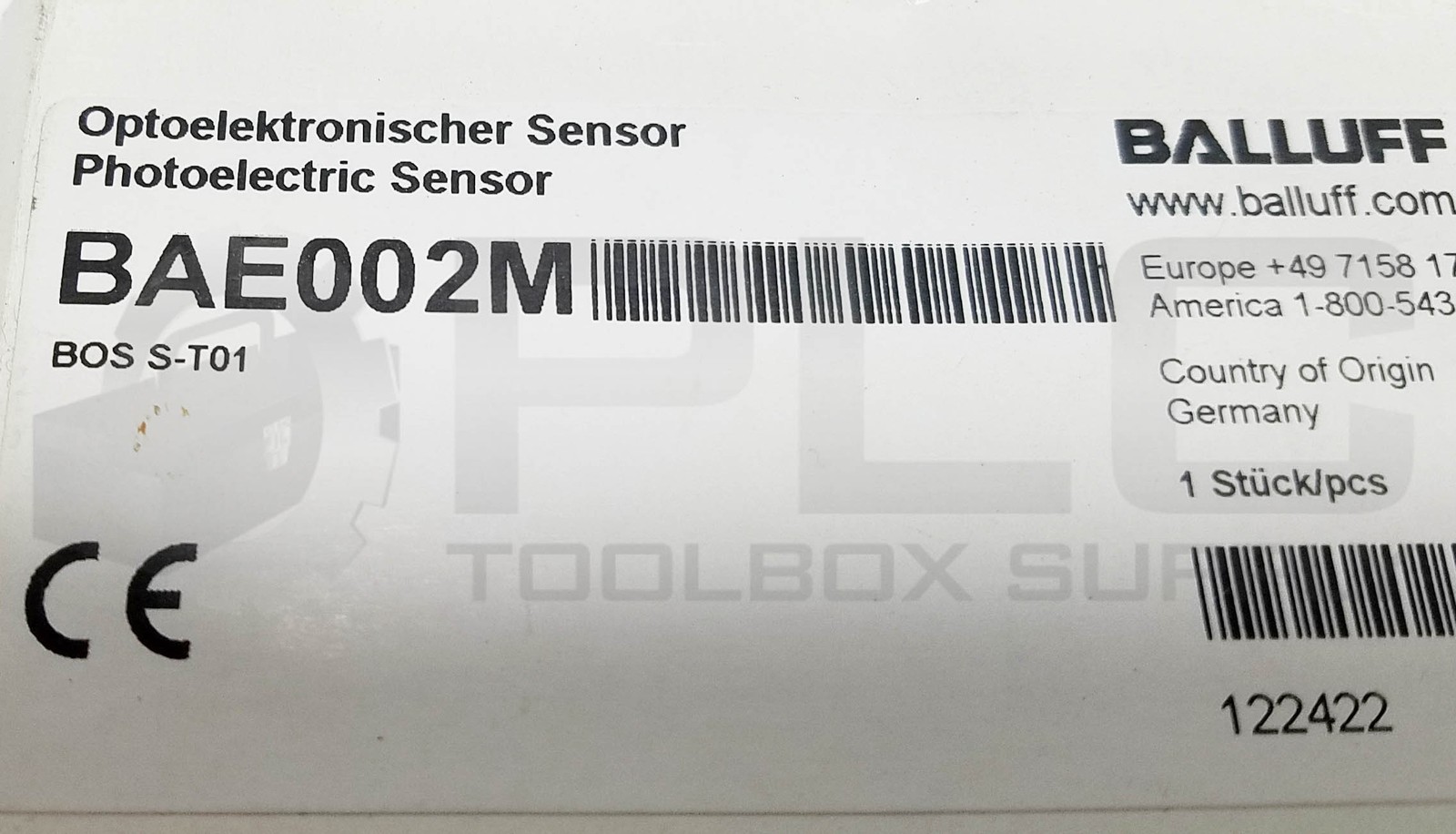 NEW BALLUFF BAE002M SIGNAL CONVERTER 10-30VDC BOS S-T01