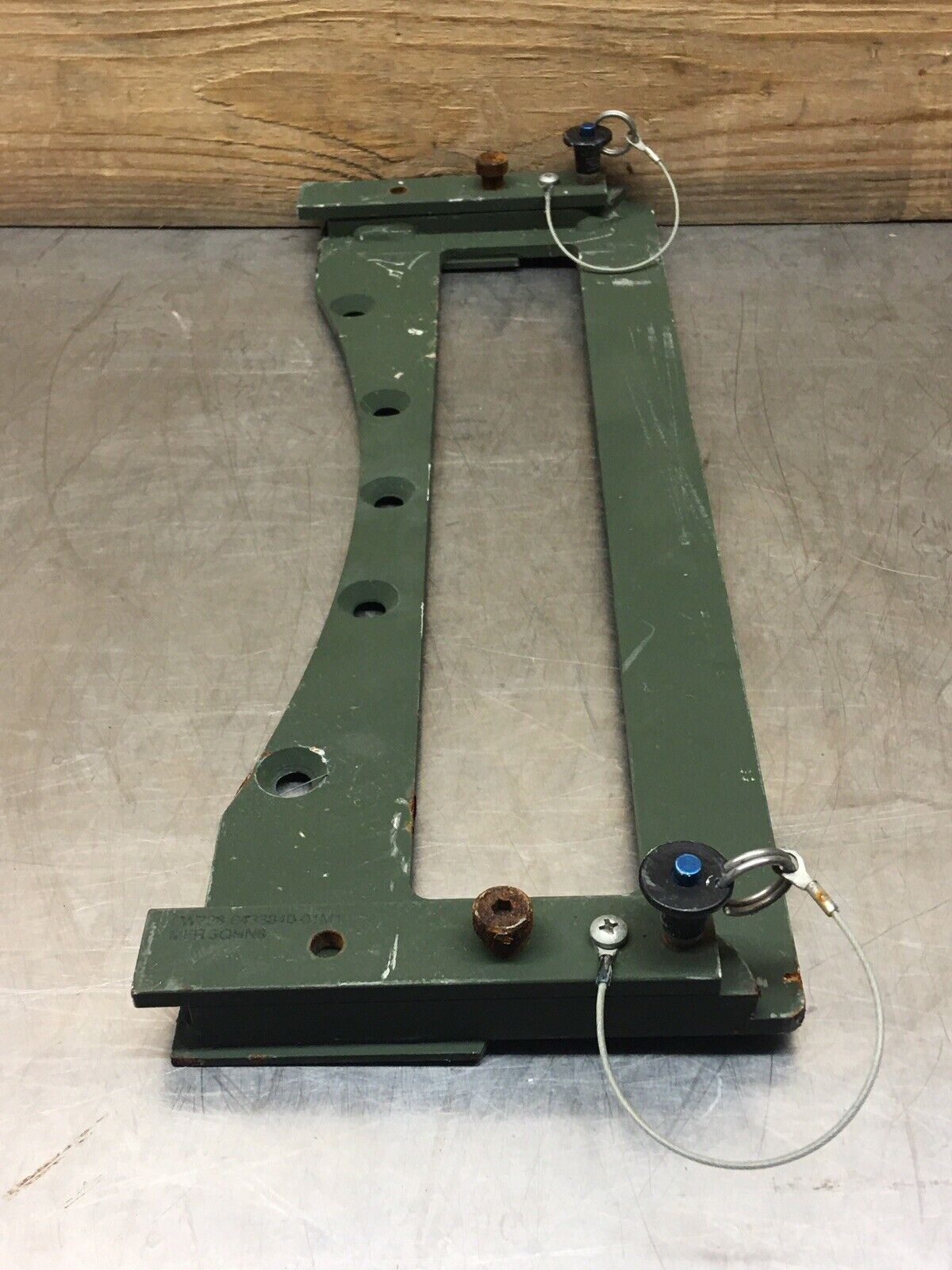 Winch Guide Stop Braket Bracket 6433826-01M1 BAE Systems US Military Vehicle