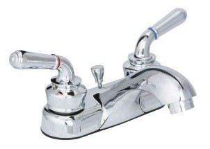Huntington Brass W4320601-1 4″ Bathroom Sink Faucet 1.2 GPM Chrome Centerset