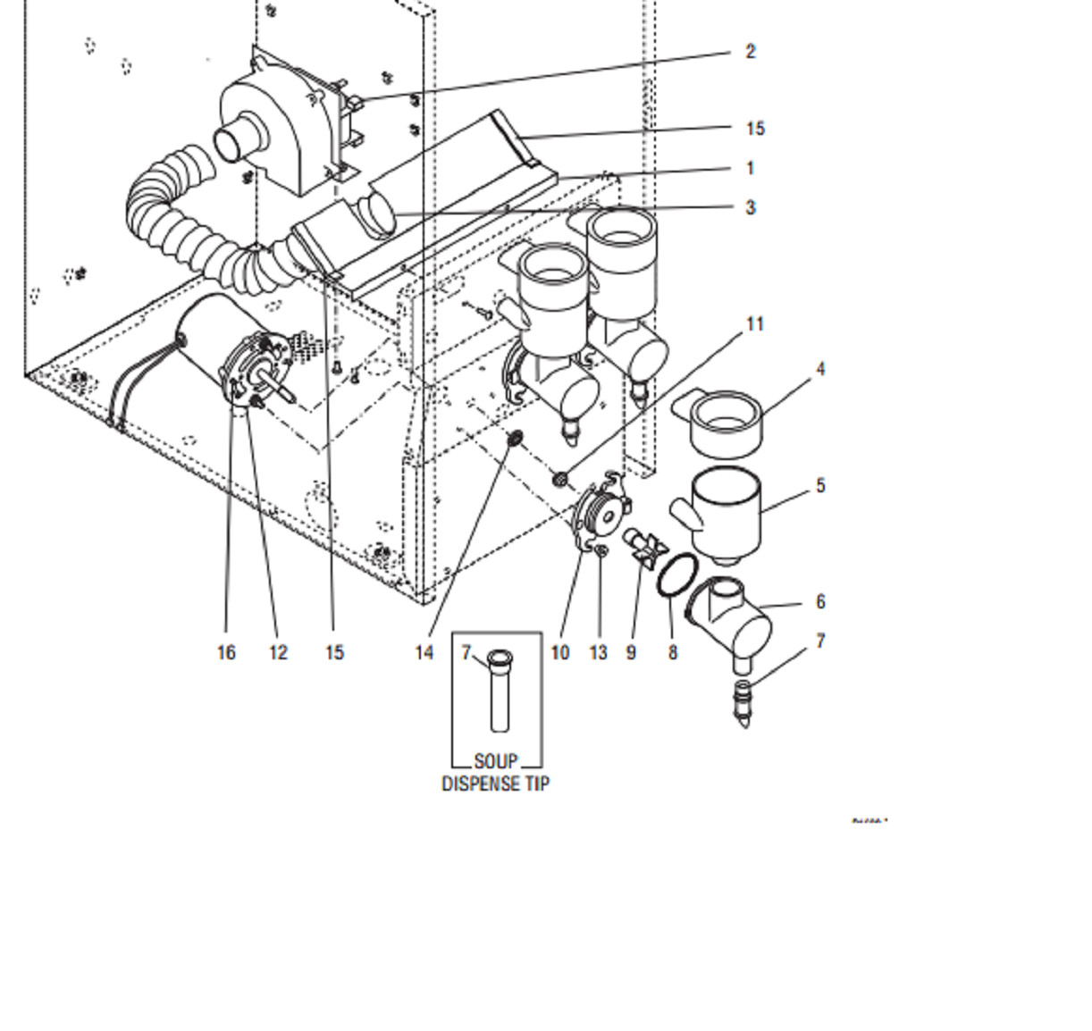 Bunn 26356.0000 Shaft Seal, Set of 3 – 010