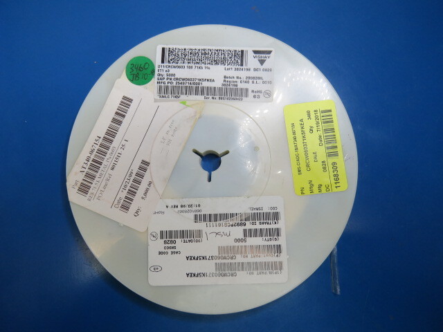 DALE CRCW060371K5FKEA Qty of 150 per Lot RES 71.5 k METAL 1% 0603