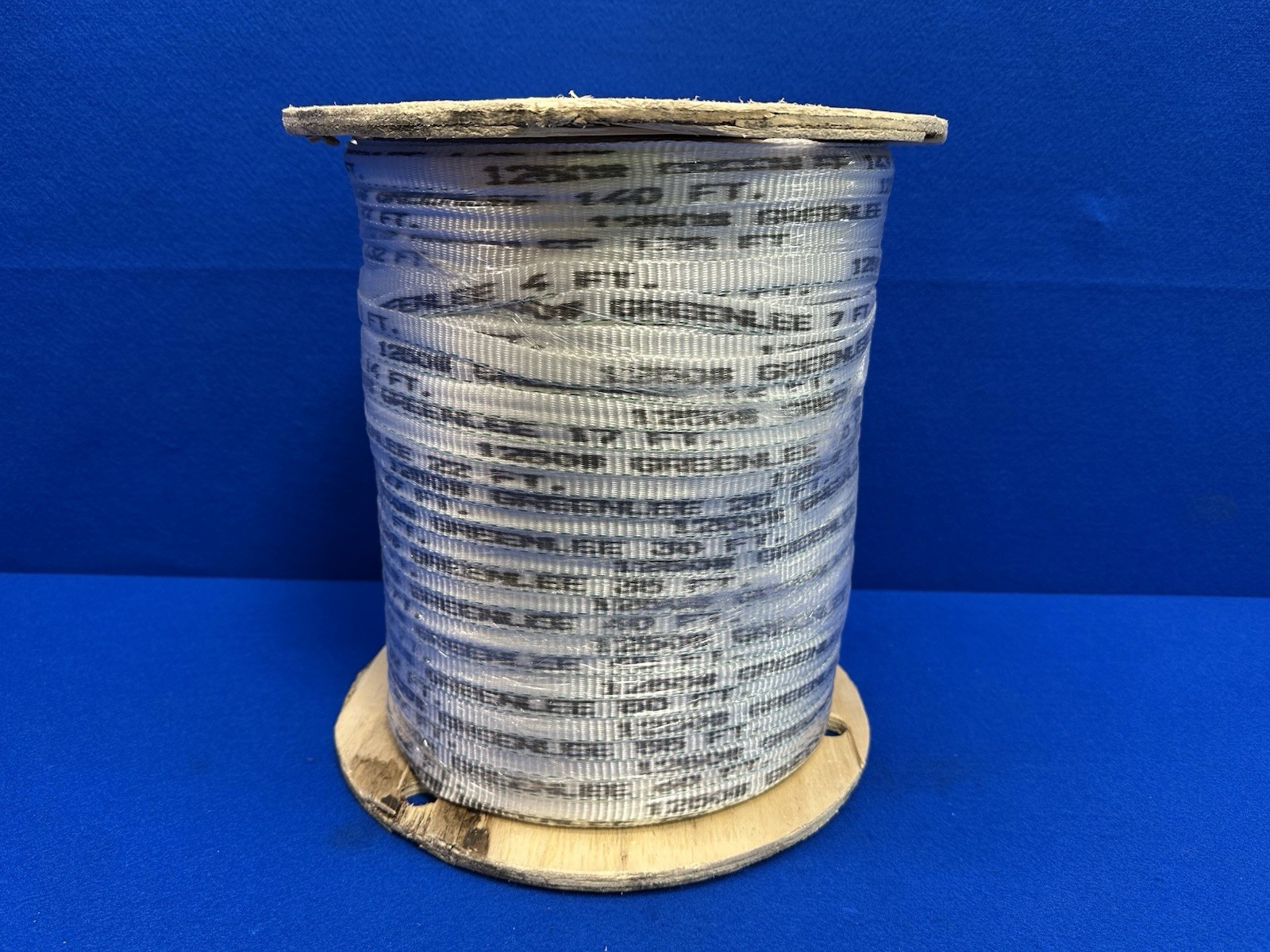 Greenlee 4435 Cable Pulling Tape ½″ × 3,000′ – 1,250 lb Tensile Strength 34E971