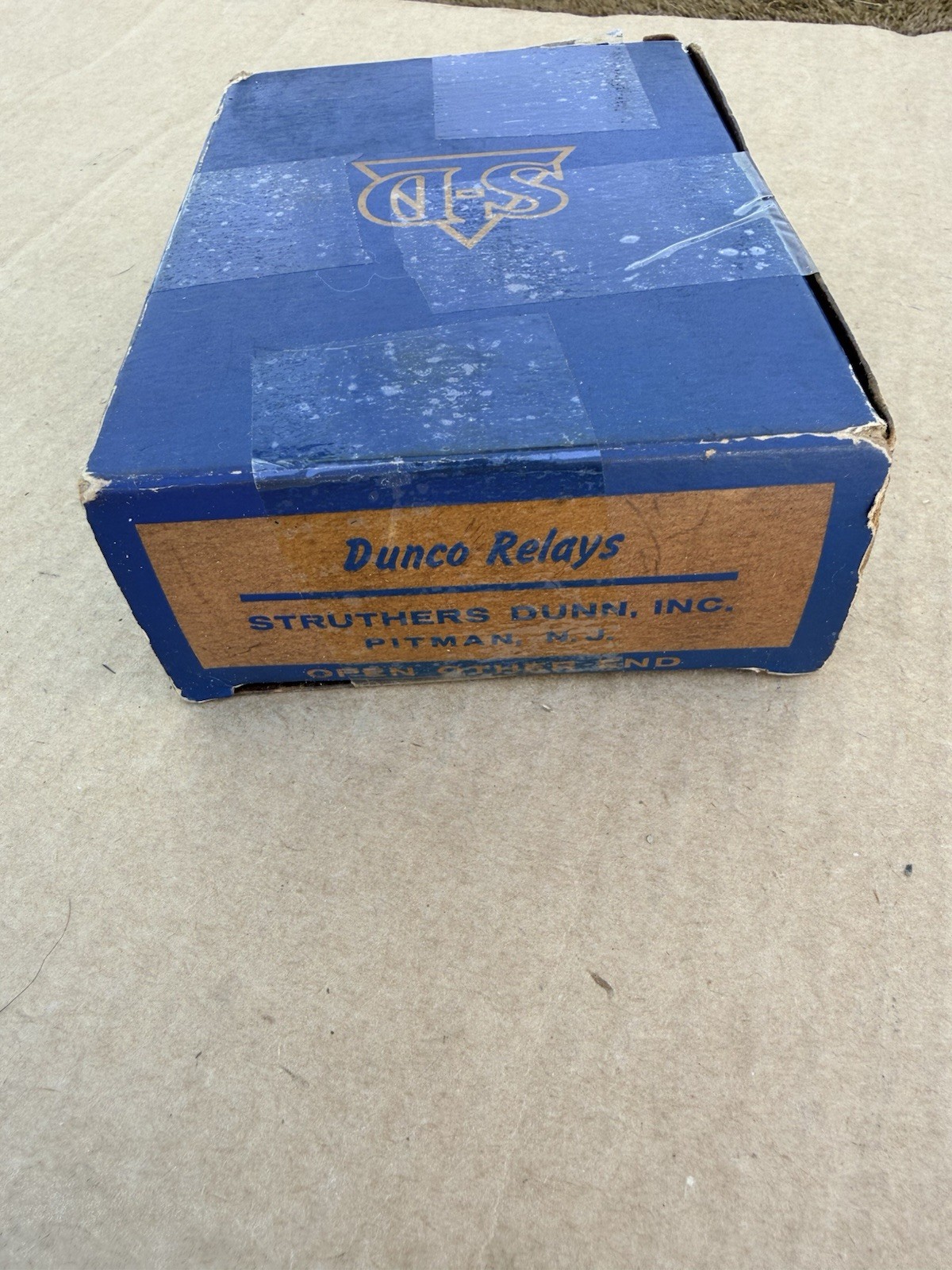 Vintage New Old Stock Struthers Dunn 255BXB-P-12 V DC Relay 255BXB-P