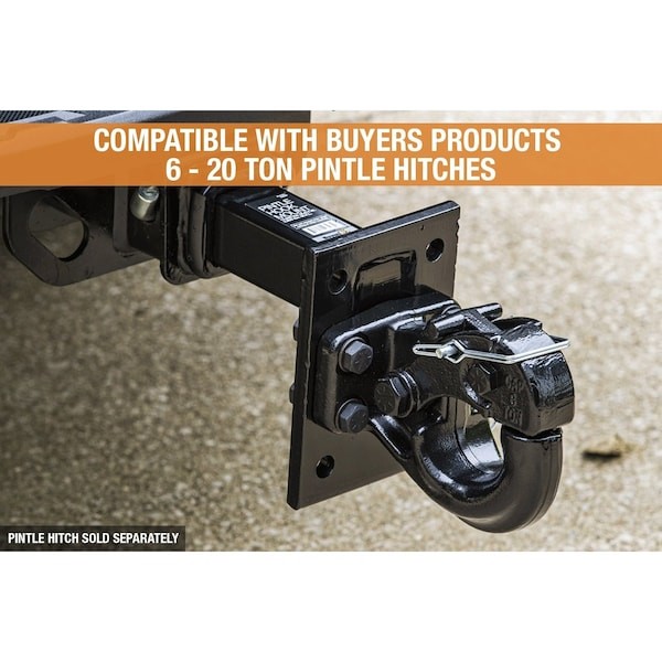 Buyers Products Pm107 Pintle Hook Mount, Gvw 13, 000 Lb.
