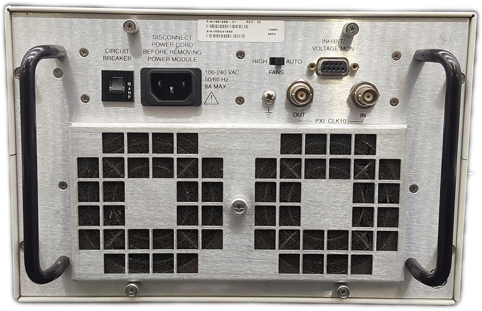 National Instruments NI PXI-1042 8-Slot Universal AC PXI Chassis
