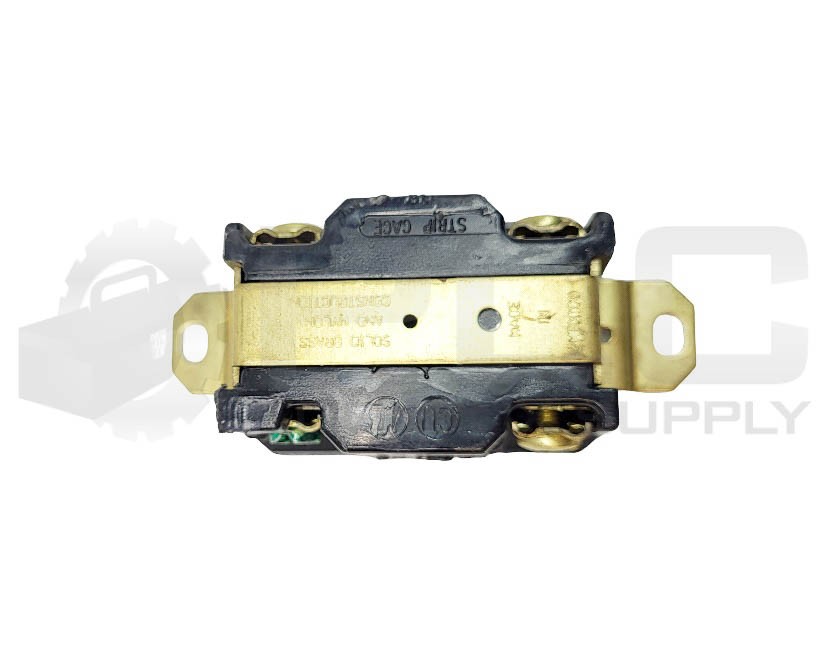 NEW NEMA L16-30-R TURNLOCK SINGLE RECEPTACLE BLACK 30A 480V 3-POLE