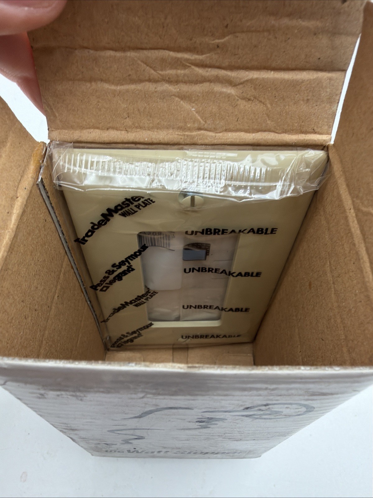 Watt Stopper WS-200-I Automated Wall Switch 120-277 VAC 60 Hz Ivory New Open Box