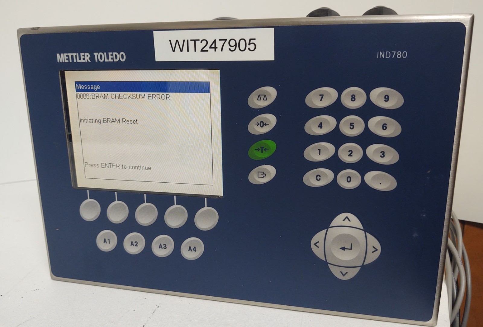 🔥#2 METTLER – TOLEDO IND780 HARSH, SCALE HEAD