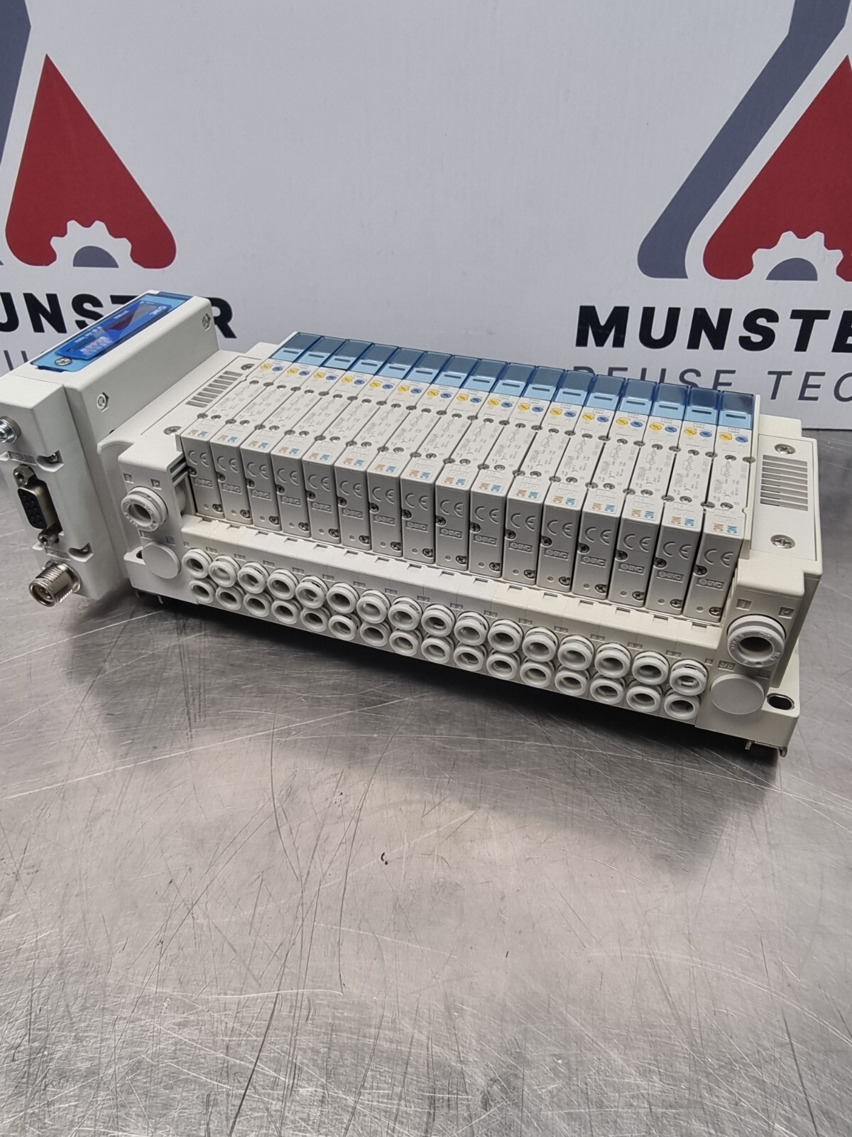 SMC EX260-SPR5 Profibus Module c/w 16 no. SY3A00-5UD1 Modules