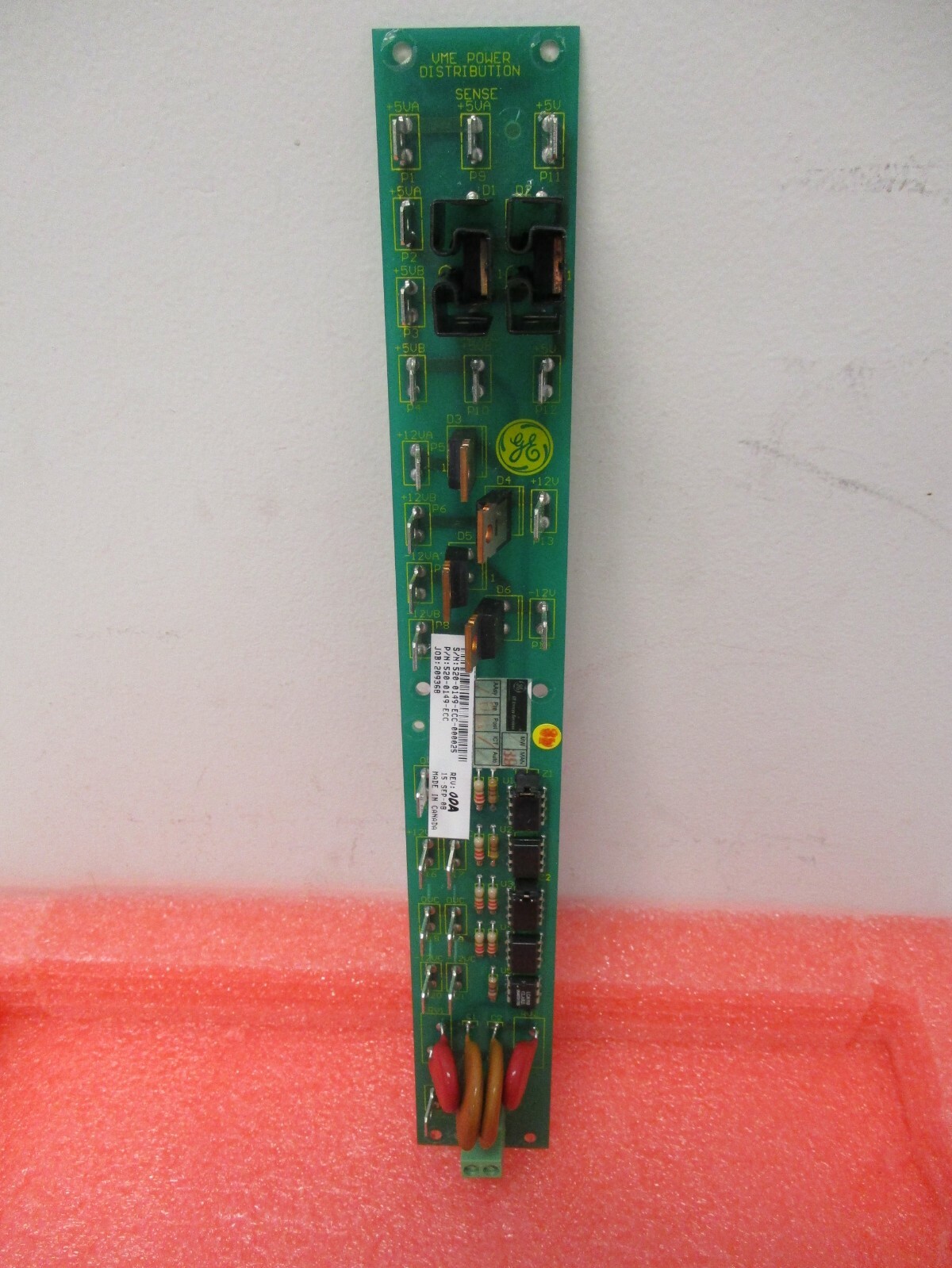 GE ENERGY SERVICES VME POWER DISTRIBUTION CIRCUIT BOARD P/N 520-0149ECC