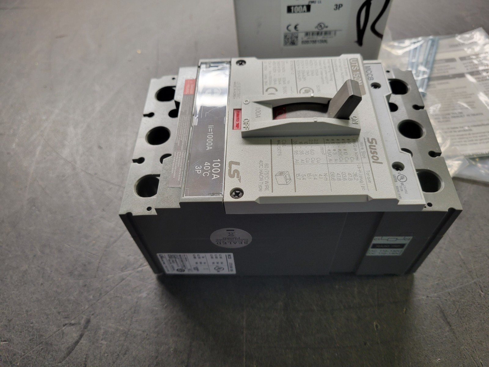 LS Electric #UTS150N Circuit Breaker.