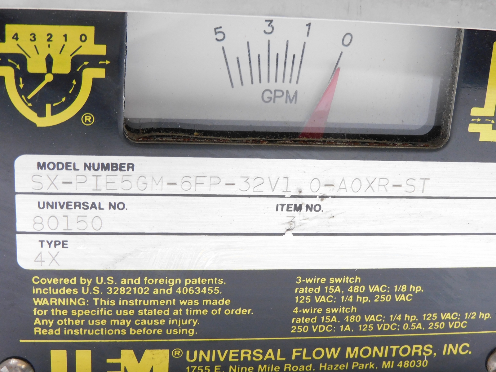 UFM SX-PIE5GM-6FP-32V1.0-A0XR-ST NSNP