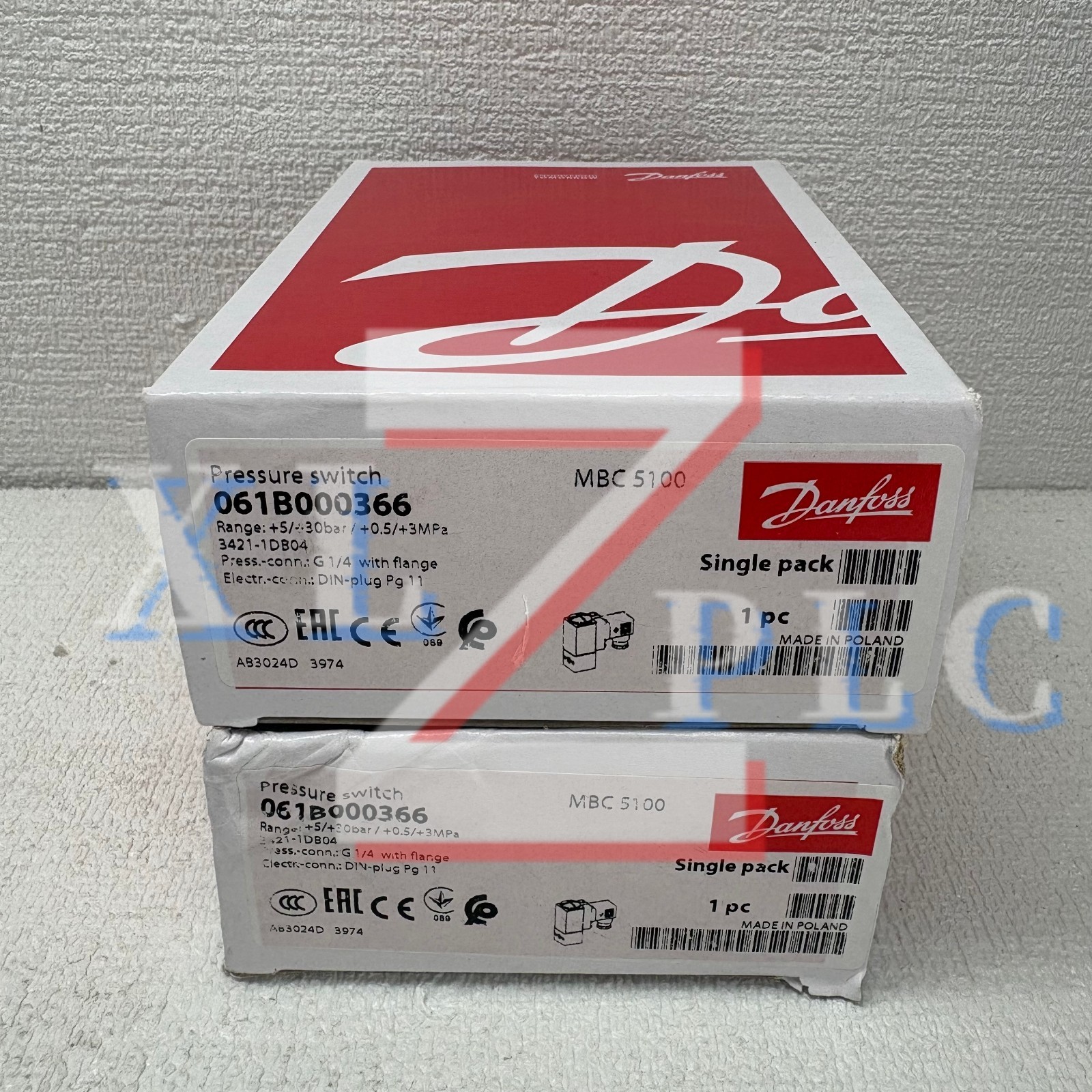 Danfoss 061B000366 MBC5100 pressure sensor#1pcs new in box