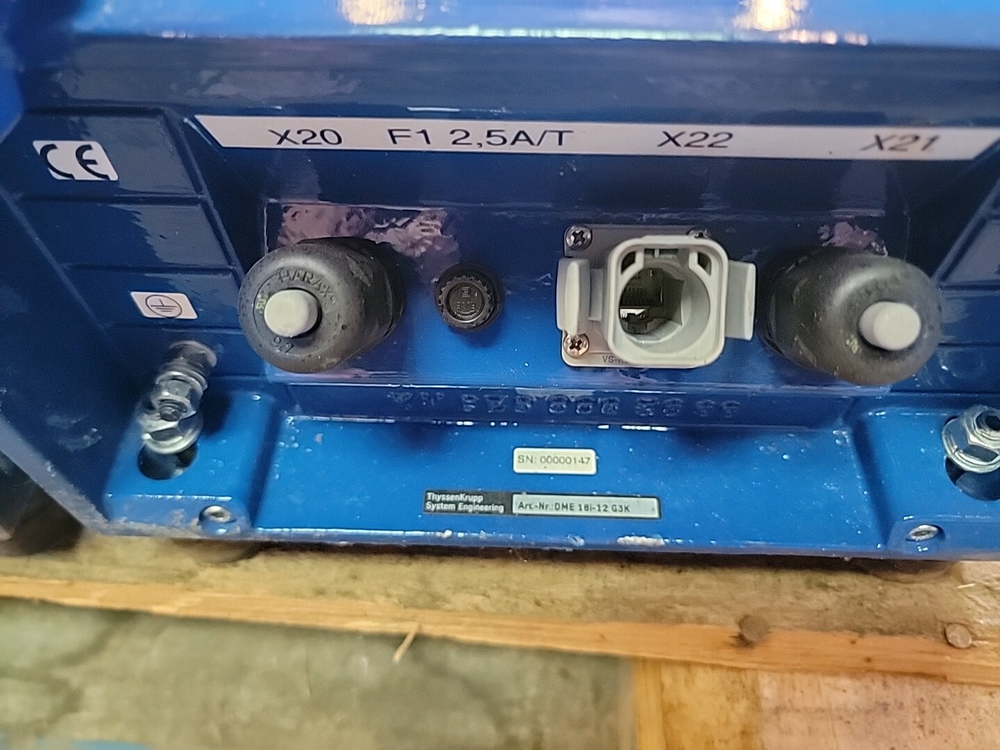 THYSSEN KRUPP DME16i DIGITAL REMOTE I/O CONTROLLER
