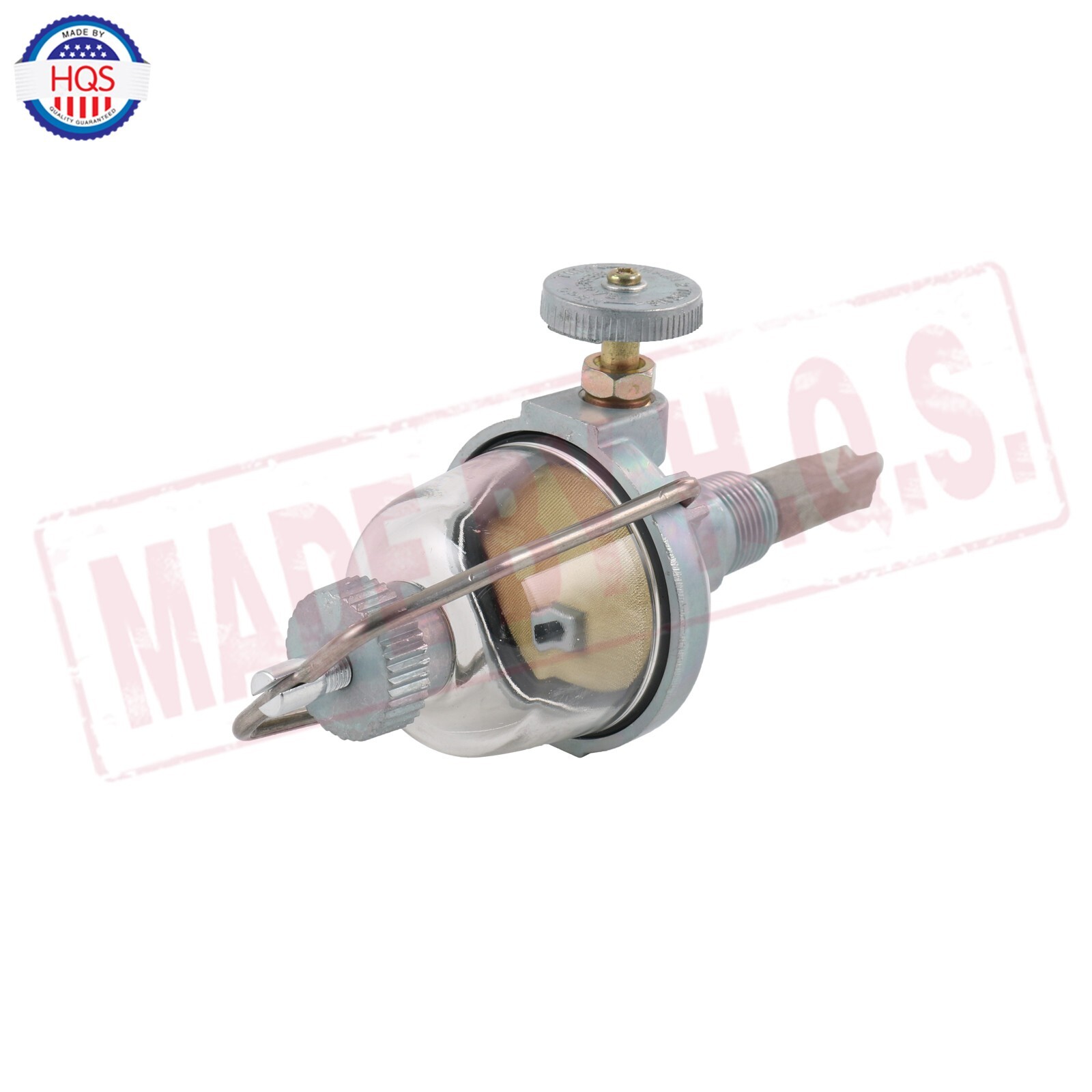 Gas Fuel Sediment Bowl For Ford NAA Jubilee 2N 8N 9N NAA9155 2N9155B w/ Shut Off
