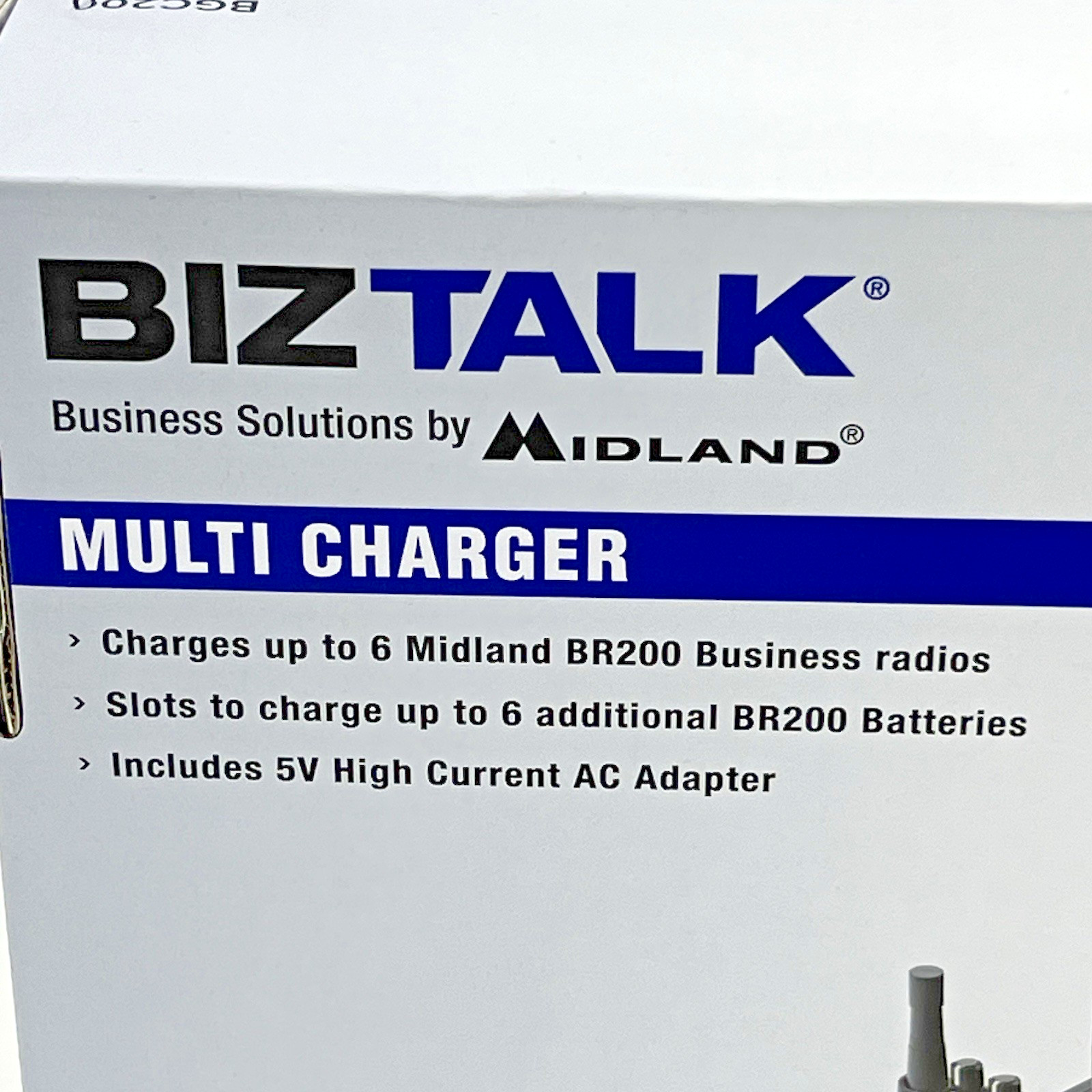 MIDLAND BGC200 Multi Charger Works with BizTalk BR200 Business Radios New!