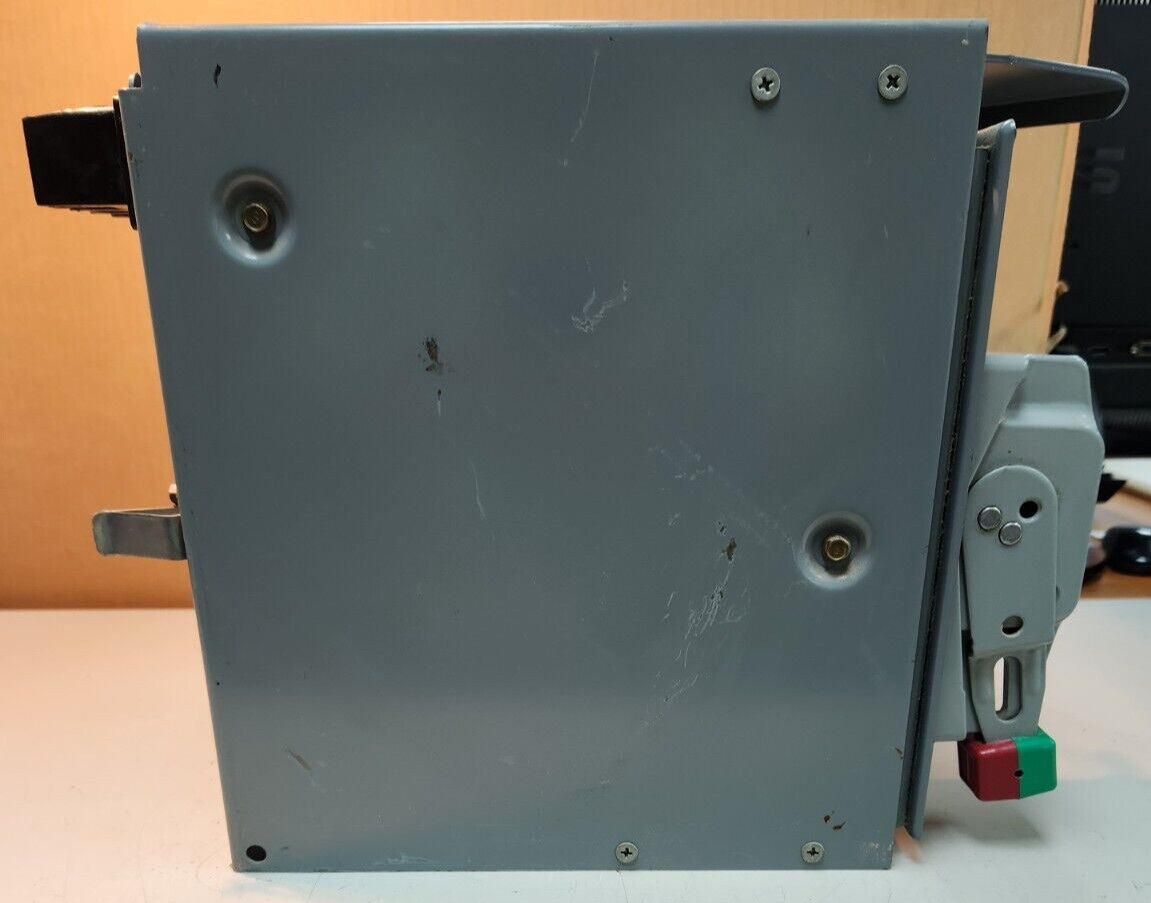 😎 SQUARE D 25 AMP BREAKER 12″ MCC FEEDER BUCKET MODEL 6 480Y/277 VAC 3 PHASE