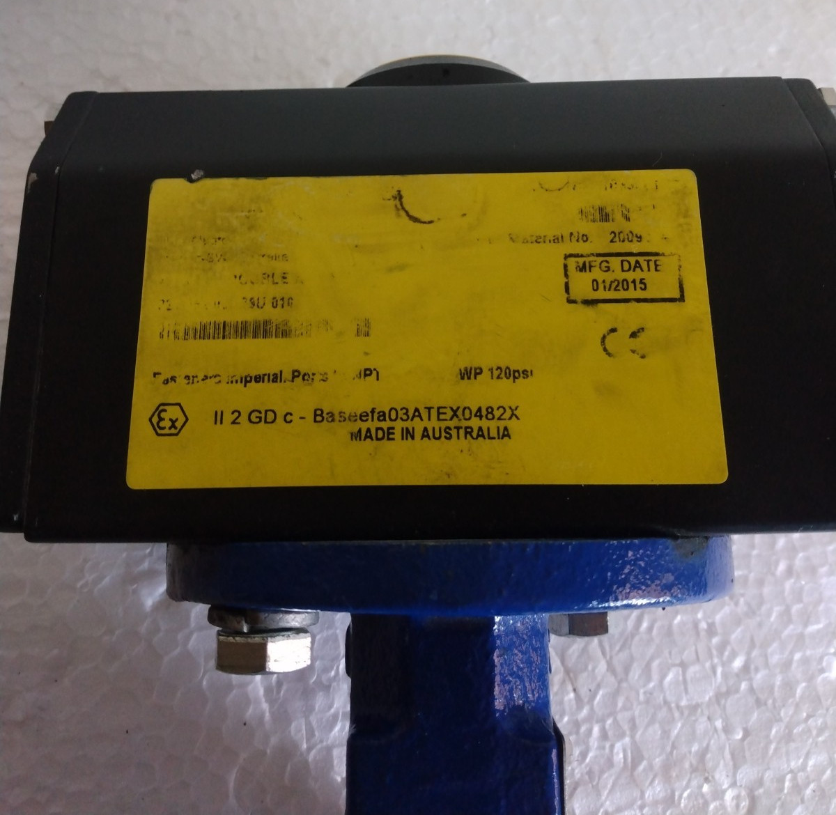 KEYSTONE 221 F89U-004 250PSI ( 16 Bar ) , 2″ NBR , 304SS , 416SS ,