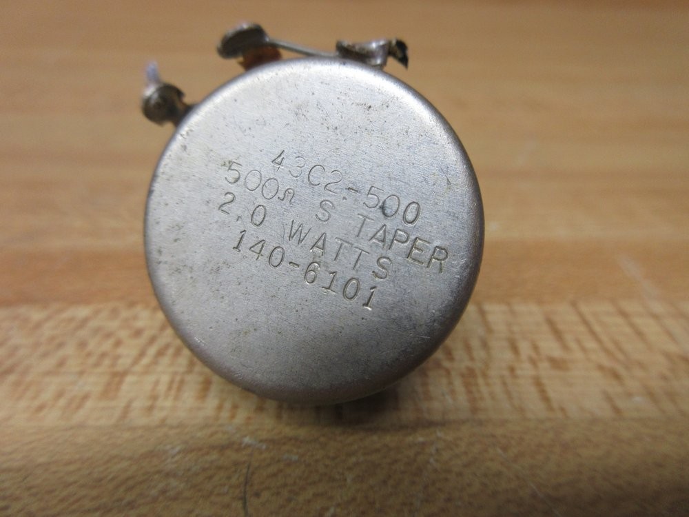 Clarostat 43C2-500 Honeywell Potentiometer 500Ω 43C2