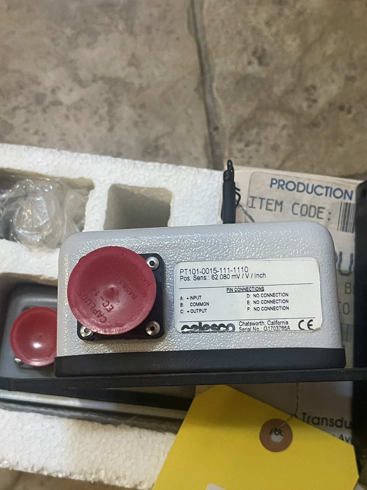Celesco Transducer PT101-0015-111-1110
