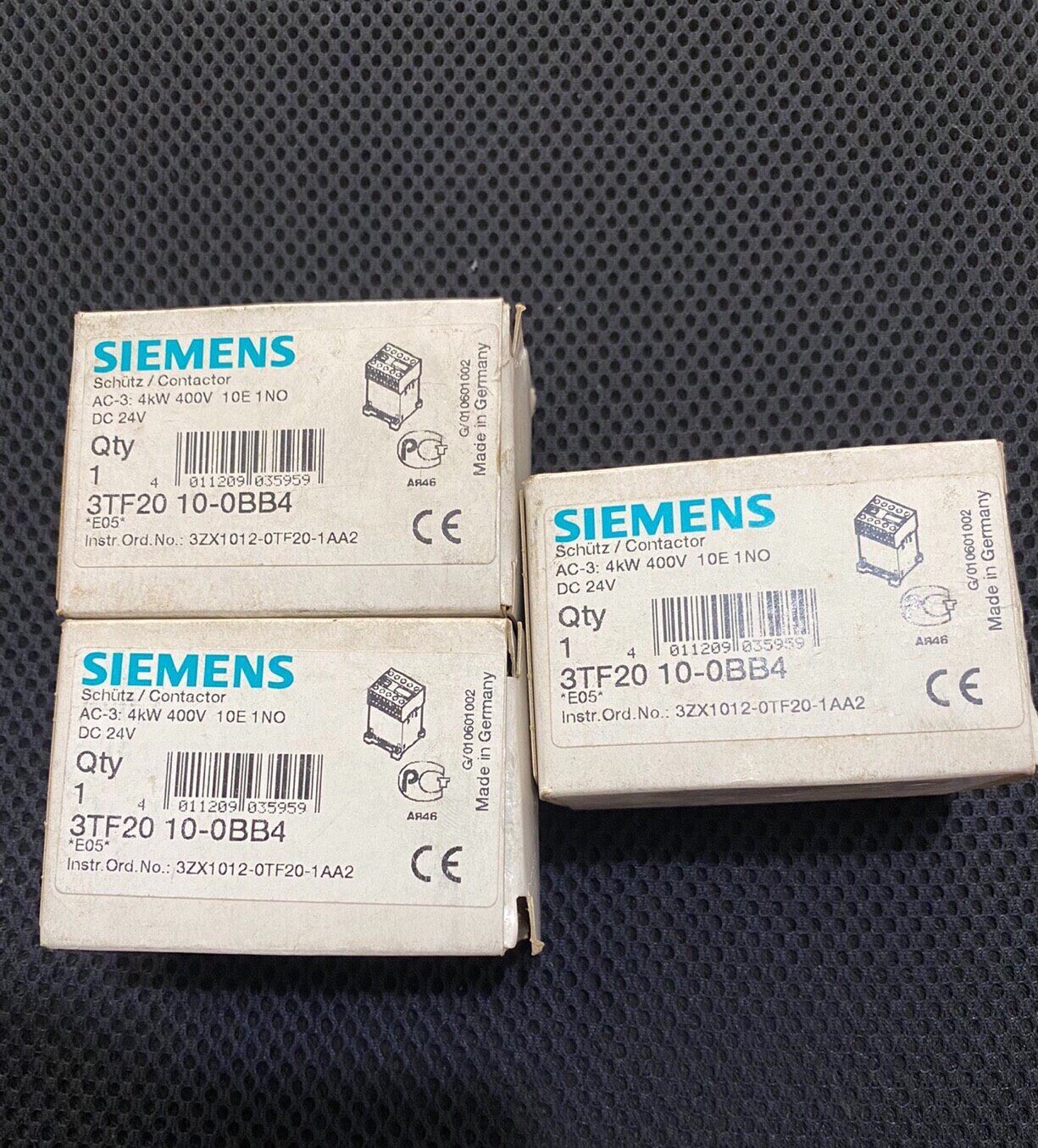 1PCS Siemens contactor 3TF20 10-0BB4 new