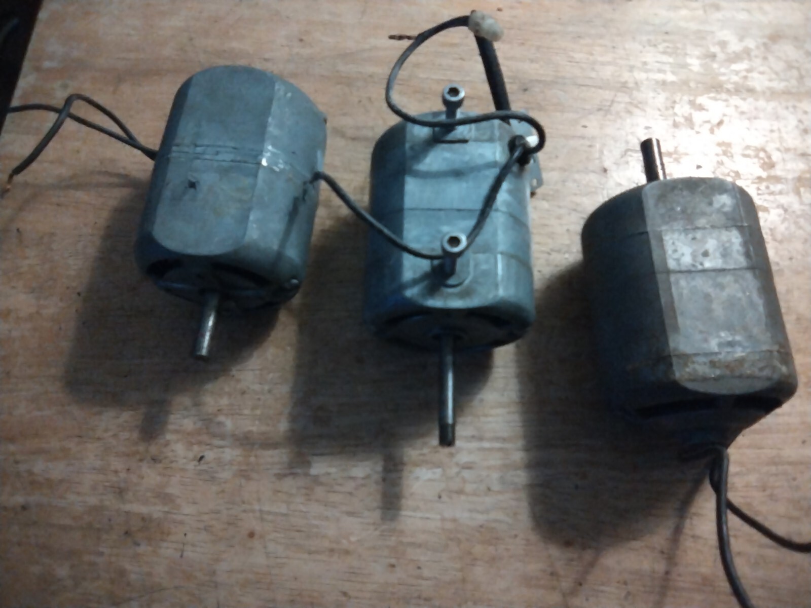 3 Vintage Electric Motor Sew Mach AC Mountable Multi Use Works, Mixed Models USA